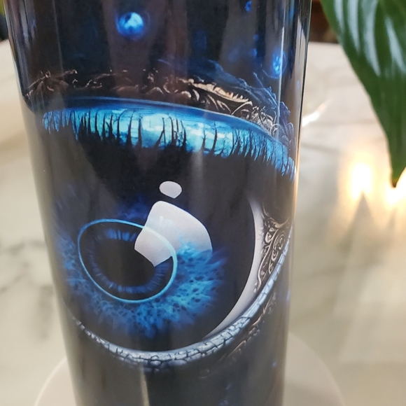 Mystical Seeing Eye 20oz Tumbler with duo lids 🎉sale - Picture 4 of 12